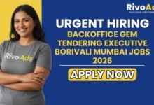 Backoffice GEM Tendering Executive Borivali Mumbai Jobs 2026