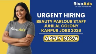 Beauty Parlour Staff Juhilal Colony Kanpur Jobs 2026