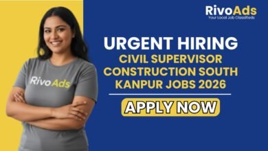 Civil Supervisor Construction South Kanpur Jobs 2026