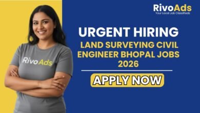 Land Surveying Civil Engineer Bhopal Jobs 2026