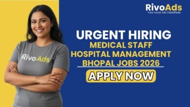 Medical Staff Hospital Management Bhopal Jobs 2026