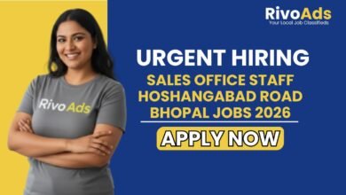 Sales Office Staff Hoshangabad Road Bhopal Jobs 2026