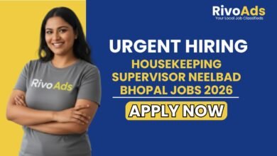 Housekeeping Supervisor Neelbad Bhopal Jobs 2026