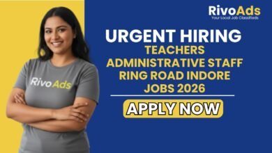 Teachers Administrative Staff Ring Road Indore Jobs 2026