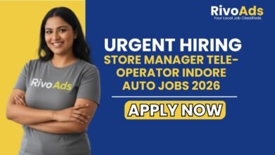Store Manager Tele-operator Indore Auto Jobs 2026