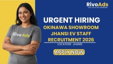 Okinawa Showroom Jhansi EV Staff Recruitment 2026
