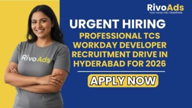 Professional TCS Workday Developer recruitment drive in Hyderabad for 2026