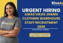 Awas Vikas Jhansi Clothing Warehouse Staff Recruitment 2026