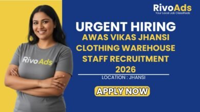 Awas Vikas Jhansi Clothing Warehouse Staff Recruitment 2026