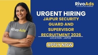 Jaipur Security Guard and Supervisor Recruitment 2026