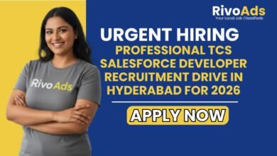 Salesforce Developer Hyderabad Tech Jobs 2026