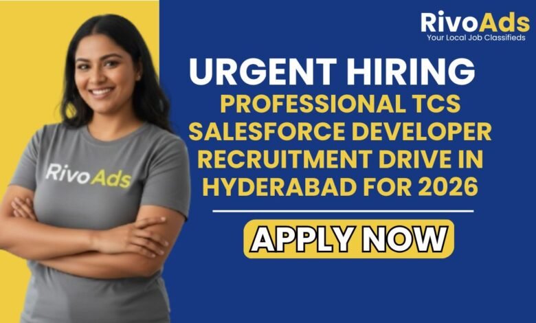 Salesforce Developer Hyderabad Tech Jobs 2026