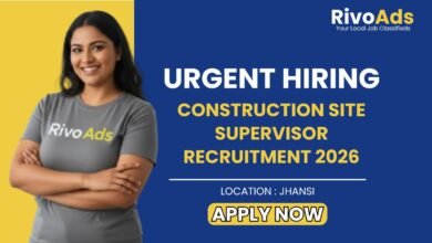 Construction Site Supervisor Recruitment 2026