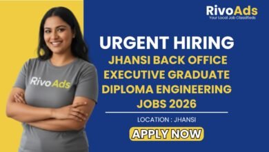 Jhansi Back Office Executive Graduate Diploma Engineering Jobs 2026