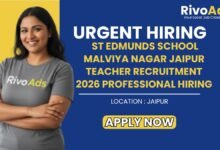 St Edmunds School Malviya Nagar Jaipur Teacher Recruitment 2026 Professional Hiring