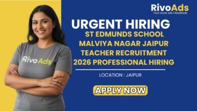 St Edmunds School Malviya Nagar Jaipur Teacher Recruitment 2026 Professional Hiring