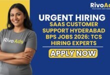 SaaS Customer Support Hyderabad BPS Jobs 2026
