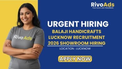 Balaji Handicrafts Lucknow Recruitment 2026 Showroom Hiring