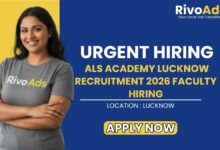 ALS Academy Lucknow Recruitment 2026 Faculty Hiring