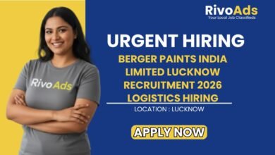 Berger Paints India Limited Lucknow Recruitment 2026 Logistics Hiring