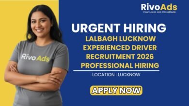 Lalbagh Lucknow Experienced Driver Recruitment 2026 Professional Hiring