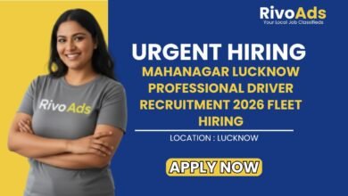 Mahanagar Lucknow Professional Driver Recruitment 2026 Fleet Hiring