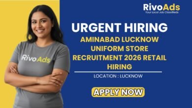 Aminabad Lucknow Uniform Store Recruitment 2026 Retail Hiring