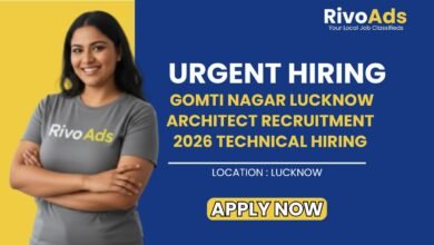 Gomti Nagar Lucknow Architect Recruitment 2026 Technical Hiring