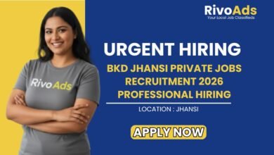 BKD Jhansi Private Jobs Recruitment 2026 Professional Hiring