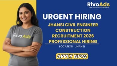 Jhansi Civil Engineer Construction Recruitment 2026 Professional Hiring