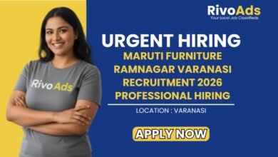 Maruti Furniture Ramnagar Varanasi Recruitment 2026 Professional Hiring