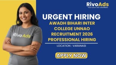 Awadh Bihari Inter College Unnao Recruitment 2026 Professional Hiring