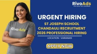 St Joseph School Chandauli Recruitment 2026 Professional Hiring