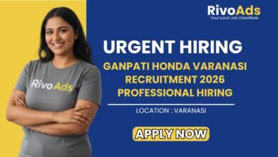Ganpati Honda Varanasi Recruitment 2026 Professional Hiring