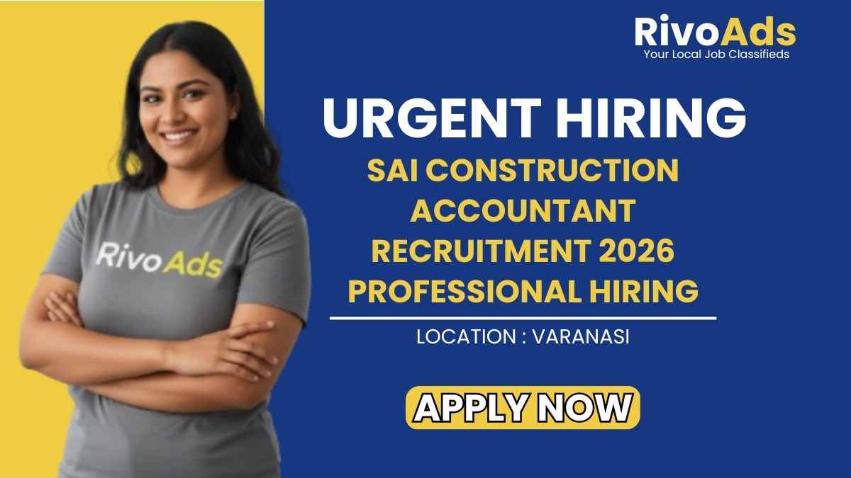 Sai Construction Accountant Recruitment 2026