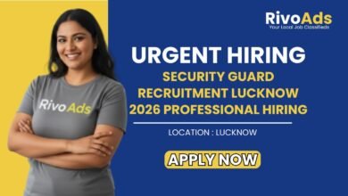 Security Guard Recruitment Lucknow 2026 Professional Hiring