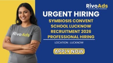 Symbiosis Convent School Lucknow Recruitment 2026 Professional Hiring