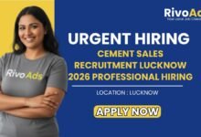 Cement Sales Recruitment Lucknow 2026 Professional Hiring