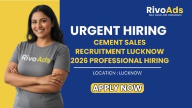 Cement Sales Recruitment Lucknow 2026 Professional Hiring