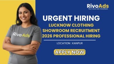 Lucknow Clothing Showroom Recruitment 2026 Professional Hiring