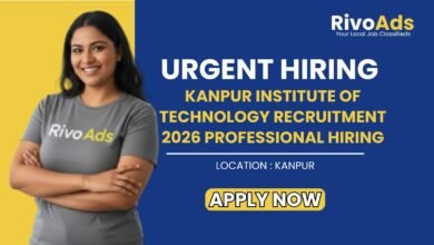 Kanpur Institute of Technology Recruitment 2026 Professional Hiring