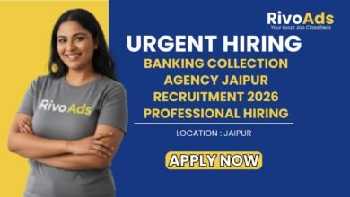 Banking Collection Agency Jaipur Recruitment 2026 Professional Hiring