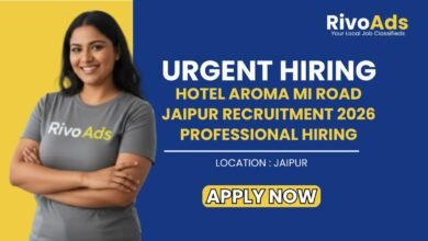 Hotel Aroma MI Road Jaipur Recruitment 2026 Professional Hiring