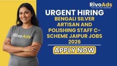Bengali Silver Artisan and Polishing Staff C-Scheme Jaipur Jobs 2026
