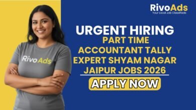 Part Time Accountant Tally Expert Shyam Nagar Jaipur Jobs 2026