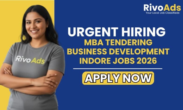 MBA Tendering Business Development Indore Jobs 2026