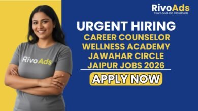 Career Counselor Wellness Academy Jawahar Circle Jaipur Jobs 2026
