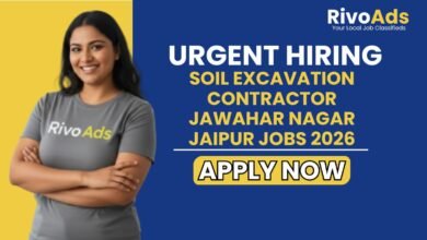 Soil Excavation Contractor Jawahar Nagar Jaipur Jobs 2026