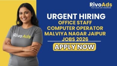 Office Staff Computer Operator Malviya Nagar Jaipur Jobs 2026