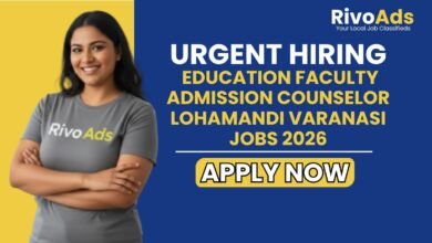 Education Faculty Admission Counselor Lohamandi Varanasi Jobs 2026